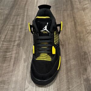 Nike Kids Black and Yellow Sneakers